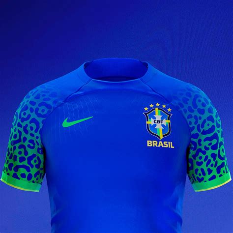 camisa brasil cbf 2022